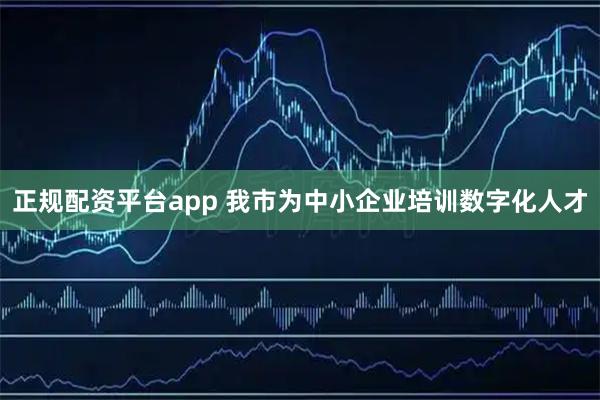 正规配资平台app 我市为中小企业培训数字化人才